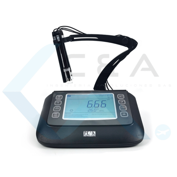 Medidor de pH/mV/conductividad/OD S-630 PEAK